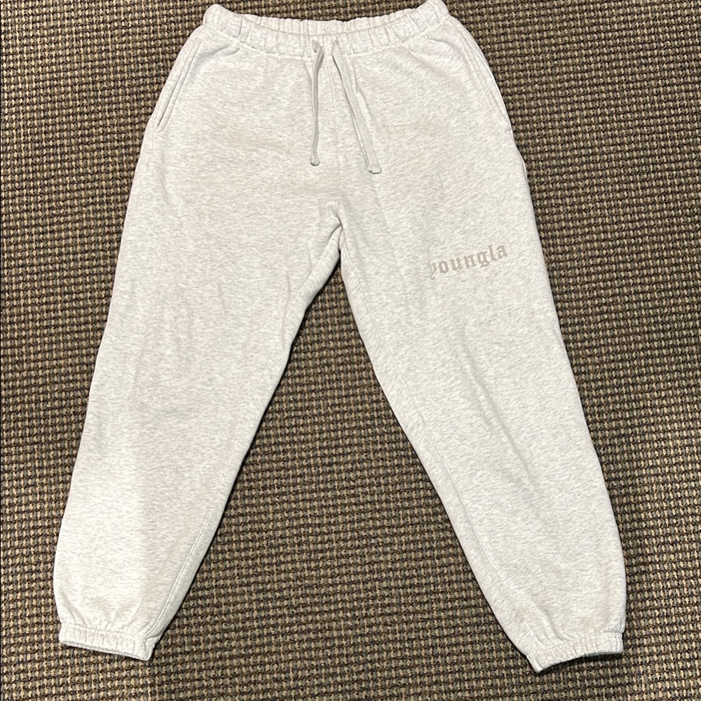 YoungLA Light Gray Sweatpants